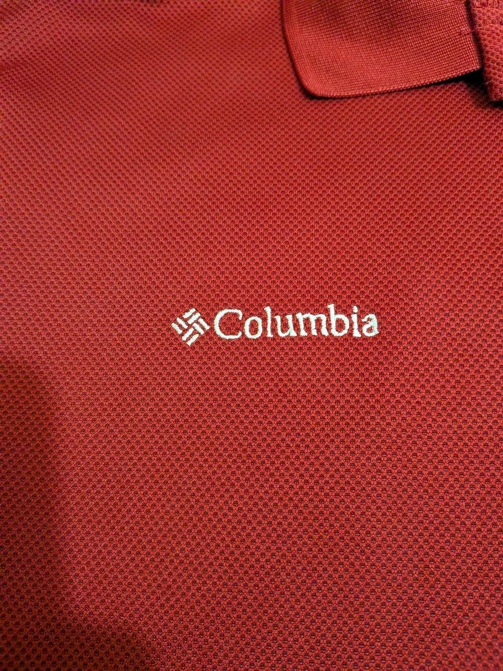 Columbia Men's Alabama Crimson Tide Red Polo